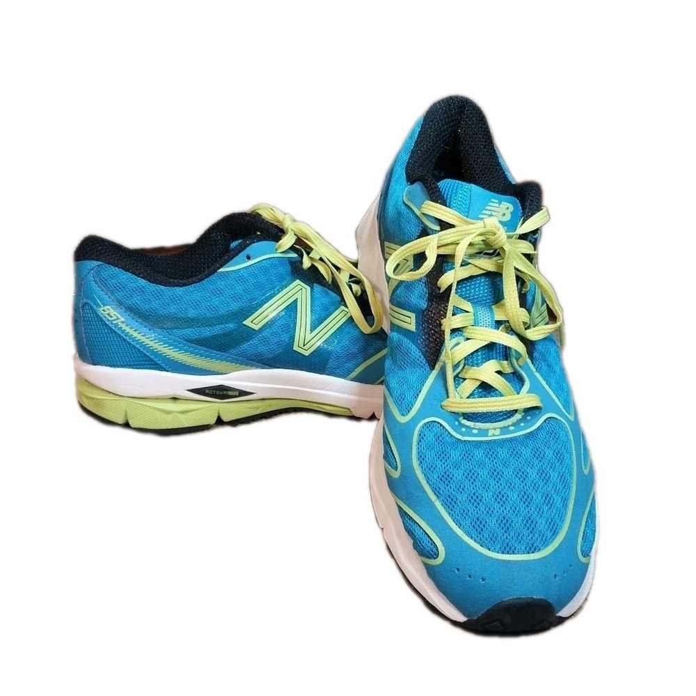 New Balance 851 Acteva Lite Men's Sz 10 Blue Trail Running Shoes, Narrow Fit EXC